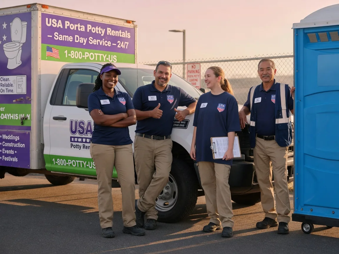 Porta Potty Rental company in Hernshaw, WV